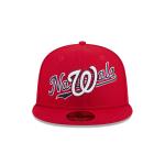 GORRA NEW ERA CAP WASHINGTON NATIONALS MLB OVERLAP 59FIFTY CERRADA en STOCK