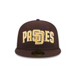 GORRA NEW ERA CAP SAN DIEGO PADRES MLB OVERLAP 59FIFTY CERRADA en STOCK