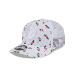 GORRA NEW ERA CAP PITTSBURGH STEELERS NFL FLAMINGO PATTERN 9SEVENTY SNAPBACK en STOCK