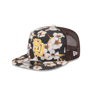 GORRA NEW ERA CAP SAN DIEGO PADRES MLB FLORAL PATTERN GOLFER SNAPBACK en STOCK