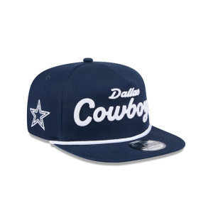 GORRA NEW ERA CAP DALLAS COWBOYS NFL TEAM TEXT GOLFER SNAPBACK en STOCK