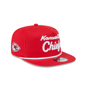 GORRA NEW ERA CAP KANSAS CITY CHIEFS NFL TEAM TEXT GOLFER SNAPBACK en STOCK
