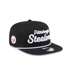 GORRA NEW ERA CAP PITTSBURGH STEELERS NFL TEAM TEXT GOLFER SNAPBACK en STOCK
