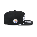 GORRA NEW ERA CAP PITTSBURGH STEELERS NFL TEAM TEXT GOLFER SNAPBACK en STOCK