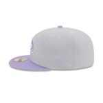 GORRA NEW ERA CAP SAN FRANCISCO 49ERS PURPLE LOGO NFL COLOR PACK 59FIFTY CERRADA en STOCK