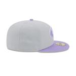 GORRA NEW ERA CAP SAN FRANCISCO 49ERS PURPLE LOGO NFL COLOR PACK 59FIFTY CERRADA en STOCK
