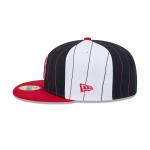 GORRA NEW ERA CAP BOSTON RED SOX MLB PINSTRIPE LEAGUE PIN 59FIFTY CERRADA en STOCK