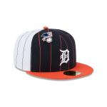 GORRA NEW ERA CAP DETROIT TIGERS MLB PINSTRIPE LEAGUE PIN 59FIFTY CERRADA en STOCK