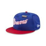 GORRA NEW ERA CAP ATLANTA BRAVES MLB SATIN 59FIFTY CERRADA en STOCK