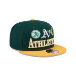 GORRA NEW ERA CAP OAKLAND ATHLETICS ARCHIVE MLB ARCHIVE 9FIFTY SNAPBACK VERDE en STOCK