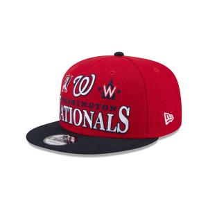 GORRA NEW ERA CAP WASHINGTON NATIONALS ARCHIVE MLB ARCHIVE 9FIFTY SNAPBACK ROJA en STOCK