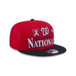 GORRA NEW ERA CAP WASHINGTON NATIONALS ARCHIVE MLB ARCHIVE 9FIFTY SNAPBACK ROJA en STOCK