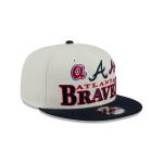 GORRA NEW ERA CAP ATLANTA BRAVES ARCHIVE MLB ARCHIVE 9FIFTY SNAPBACK en STOCK