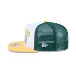GORRA NEW ERA CAP OAKLAND ATHLETICS MLB RETRO SCRIPT 9FIFTY AF TRUCKER SNAPBACK en STOCK