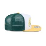 GORRA NEW ERA CAP OAKLAND ATHLETICS MLB RETRO SCRIPT 9FIFTY AF TRUCKER SNAPBACK en STOCK