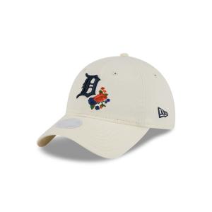 GORRA NEW ERA CAP DETROIT TIGERS MLB WOMEN'S FLORAL 9TWENTY STRAPBACK PARA MUJER en STOCK