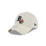 GORRA NEW ERA CAP DETROIT TIGERS MLB WOMEN'S FLORAL 9TWENTY STRAPBACK PARA MUJER en STOCK