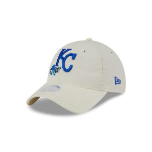 GORRA NEW ERA CAP KANSAS CITY ROYALS MLB WOMEN'S FLORAL 9TWENTY STRAPBACK PARA MUJER en STOCK