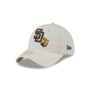 GORRA NEW ERA CAP SAN DIEGO PADRES MLB WOMEN'S FLORAL 9TWENTY STRAPBACK PARA MUJER en STOCK