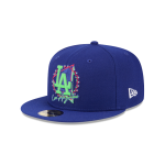 GORRA NEW ERA CAP LOS ANGELES DODGERS MLB GLOW IN THE DARK 59FIFTY CERRADA en STOCK