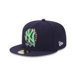GORRA NEW ERA CAP NEW YORK YANKEES MLB GLOW IN THE DARK 59FIFTY CERRADA en STOCK