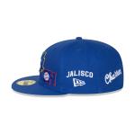 GORRA NEW ERA CAP CHARROS DE JALISCO ALL OVER LAMP SUPERNATURE 59FIFTY CERRADA en STOCK