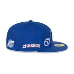 GORRA NEW ERA CAP CHARROS DE JALISCO ALL OVER LAMP SUPERNATURE 59FIFTY CERRADA en STOCK