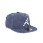 GORRA NEW ERA CAP ATLANTA BRAVES MLB PIGMENT DYE 59FIFTY AF CERRADA en STOCK