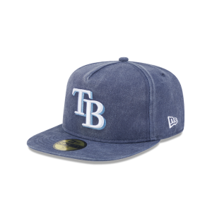 GORRA NEW ERA CAP TAMPA BAY RAYS MLB PIGMENT DYE 59FIFTY AF CERRADA en STOCK