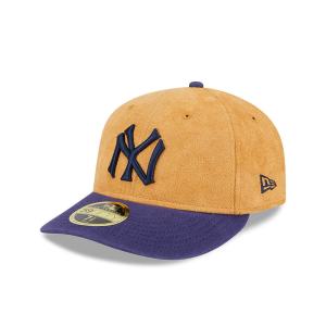GORRA NEW ERA CAP NEW YORK YANKEES MLB TAN TEXTURE 59FIFTY LP CERRADA en STOCK