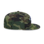GORRA NEW ERA CAP TORONTO BLUE JAYS MLB CAMO CORD 59FIFTY CERRADA en STOCK