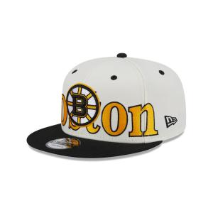 GORRA NEW ERA CAP BOSTON BRUINS NHL WORDMARK 9FIFTY SNAPBACK en STOCK
