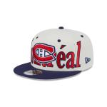 GORRA NEW ERA CAP MONTREAL CANADIENS NHL WORDMARK 9FIFTY SNAPBACK en STOCK