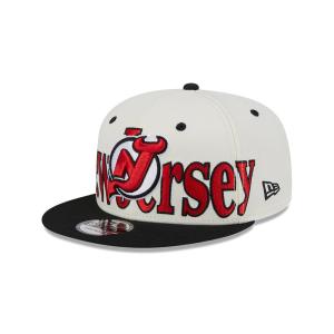 GORRA NEW ERA CAP NEW JERSEY DEVILS NHL WORDMARK 9FIFTY SNAPBACK en STOCK