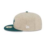 GORRA NEW ERA CAP OAKLAND ATHLETICS HERRINGBONE MOON X MLB 59FIFTY CERRADA en STOCK