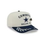 GORRA NEW ERA CAP DALLAS COWBOYS NFL DRAFT 2025 59FIFTY AF CERRADA BLANCA en STOCK