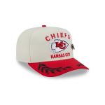 GORRA NEW ERA CAP KANSAS CITY CHIEFS NFL DRAFT 2025 59FIFTY AF CERRADA BLANCA en STOCK