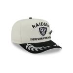GORRA NEW ERA CAP LAS VEGAS RAIDERS NFL DRAFT 2025 59FIFTY AF CERRADA BLANCA en STOCK