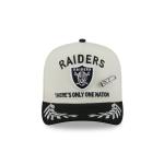 GORRA NEW ERA CAP LAS VEGAS RAIDERS NFL DRAFT 2025 59FIFTY AF CERRADA BLANCA en STOCK