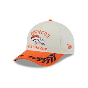GORRA NEW ERA CAP DENVER BRONCOS NFL DRAFT 2025 9FORTY M-CROWN AF SNAPBACK BLANCA en STOCK