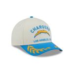 GORRA NEW ERA CAP LOS ANGELES CHARGERS NFL DRAFT 2025 9FORTY M-CROWN AF SNAPBACK BLANCA en STOCK