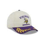 GORRA NEW ERA CAP MINNESOTA VIKINGS NFL DRAFT 2025 9FORTY M-CROWN AF SNAPBACK BLANCA en STOCK