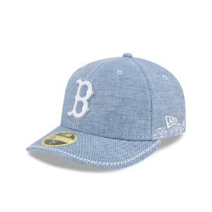 GORRA NEW ERA CAP BOSTON RED SOX MLB HAND STITCHED CHAMBRAY 59FIFTY LP CERRADA en STOCK