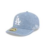 GORRA NEW ERA CAP LOS ANGELES DODGERS MLB HAND STITCHED CHAMBRAY 59FIFTY LP CERRADA en STOCK
