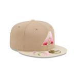 GORRA NEW ERA CAP ARIZONA DIAMONDBACKS MLB HAND STITCHED FLORAL 59FIFTY CERRADA en STOCK