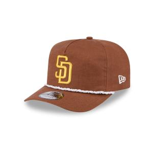 GORRA NEW ERA CAP SAN DIEGO PADRES MLB PEARL ROPE GOLFER STRAPBACK en STOCK