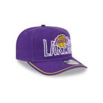 GORRA NEW ERA CAP LOS ANGELES LAKERS NBA CHAIN STITCH GOLFER STRAPBACK en STOCK
