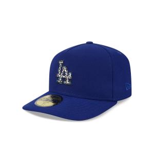 GORRA NEW ERA CAP LOS ANGELES DODGERS MLB STAINED GLASS 59FIFTY AF CERRADA en STOCK