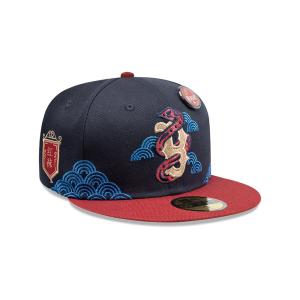 GORRA NEW ERA CAP BOSTON RED SOX MLB AñO NUEVO CHINO 59FIFTY CERRADA en STOCK