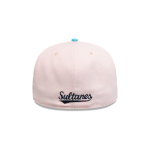 GORRA NEW ERA CAP SULTANES DE MONTERREY GRAPHIC VISOR LMS GAME CAP 2025 59FIFTY CERRADA en STOCK